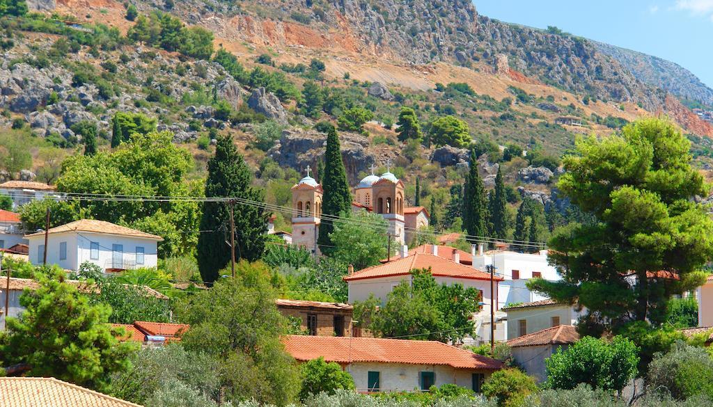 Xenonas Chrisso Hotell Delphi Exteriör bild