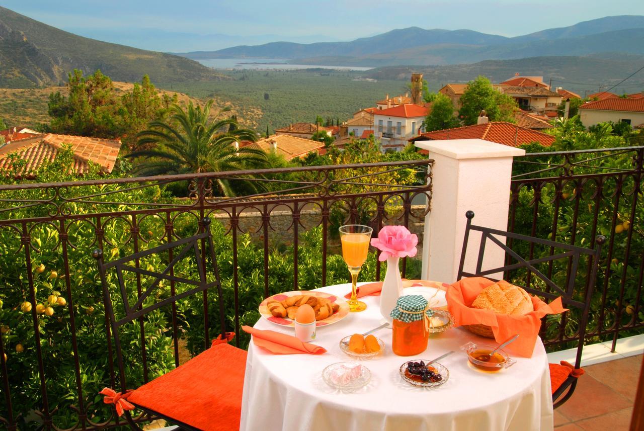 Xenonas Chrisso Hotell Delphi Exteriör bild